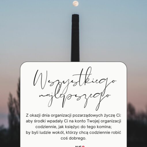 Życzenia z okazji dnia organizacji pozarządowych